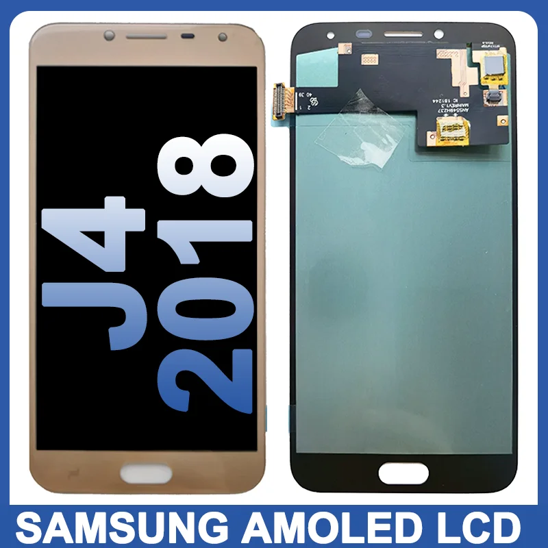 5.5" AMOLED For Samsung Galaxy J4 2018 SM-J400G SM-J400F SM-J400M LCD Display Touch Screen Replacement Digitizer Assembly
5.5" AMOLED For Samsung Galaxy J4 2018 SM-J400G SM-J400F SM-J400M LCD Display Touch Screen Replacement Digitizer Assembly