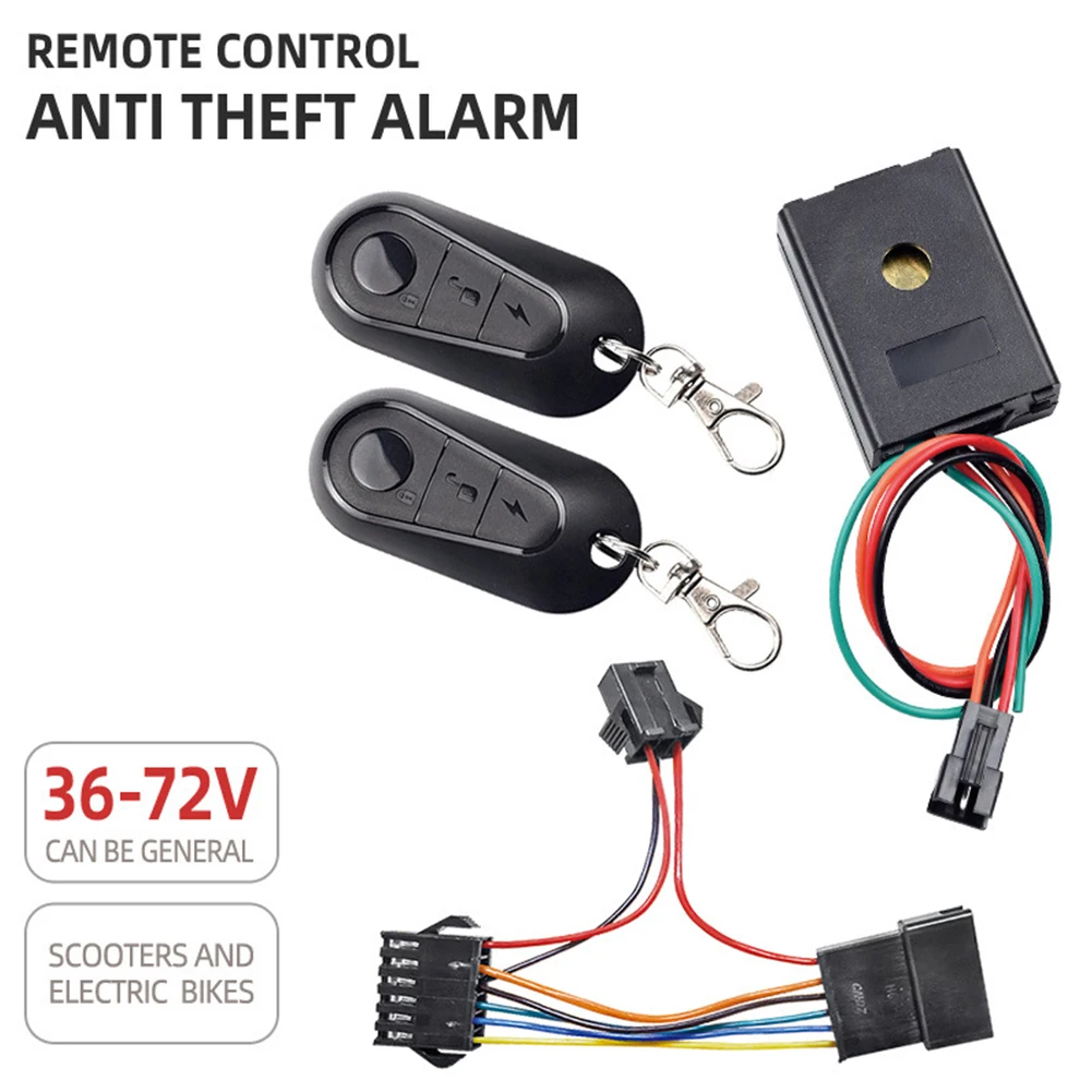 36V-72V Remote Control Electric Scooter Anti-Theft Device E-Bike Immobilizer Alarm Durable Outdoor Cycling Drop Shipping
36V-72V Remote Control Electric Scooter Anti-Theft Device E-Bike Immobilizer Alarm Durable Outdoor Cycling Drop Shipping
