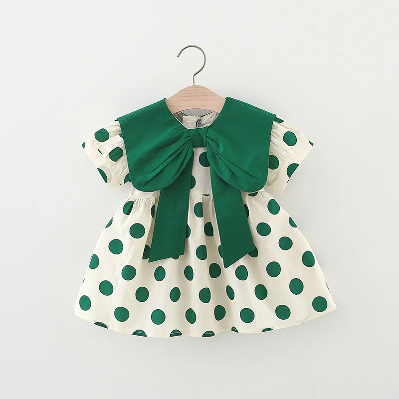 2022 Summer Newborn Baby Girl Clothes Dot Bow Dress for Toddler Girls 1st Birthday Princess Dresses Infant Clothing
2022 Summer Newborn Baby Girl Clothes Dot Bow Dress for Toddler Girls 1st Birthday Princess Dresses Infant Clothing