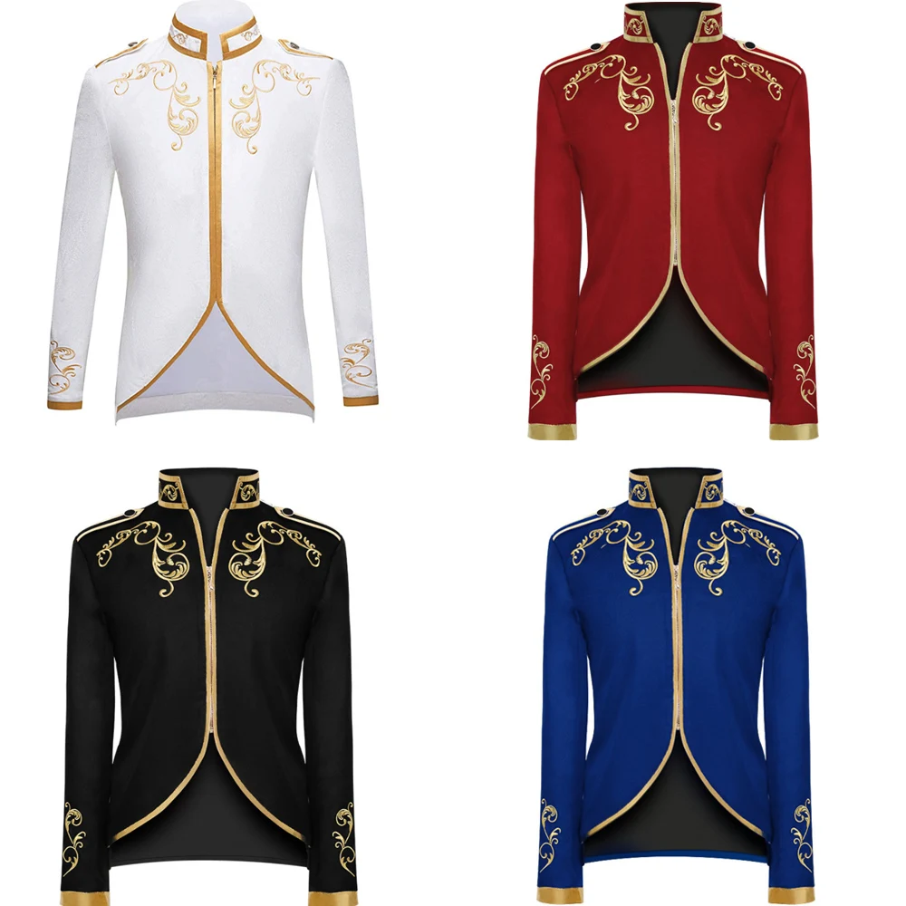 Vintage Charming England Prince Jacket Renaissance Medieval Men Colleague Prom Party Cosplay Adult Masquerade Costume Steampunk
Vintage Charming England Prince Jacket Renaissance Medieval Men Colleague Prom Party Cosplay Adult Masquerade Costume Steampunk
