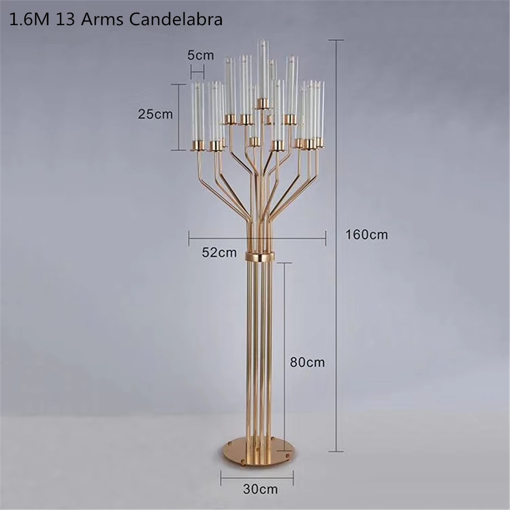 Acrylic Candelabras 160 CM Height 13 Heads Candle Holders Luxury Wedding Table Centerpiece Candlesticks Home Decoration
Acrylic Candelabras 160 CM Height 13 Heads Candle Holders Luxury Wedding Table Centerpiece Candlesticks Home Decoration