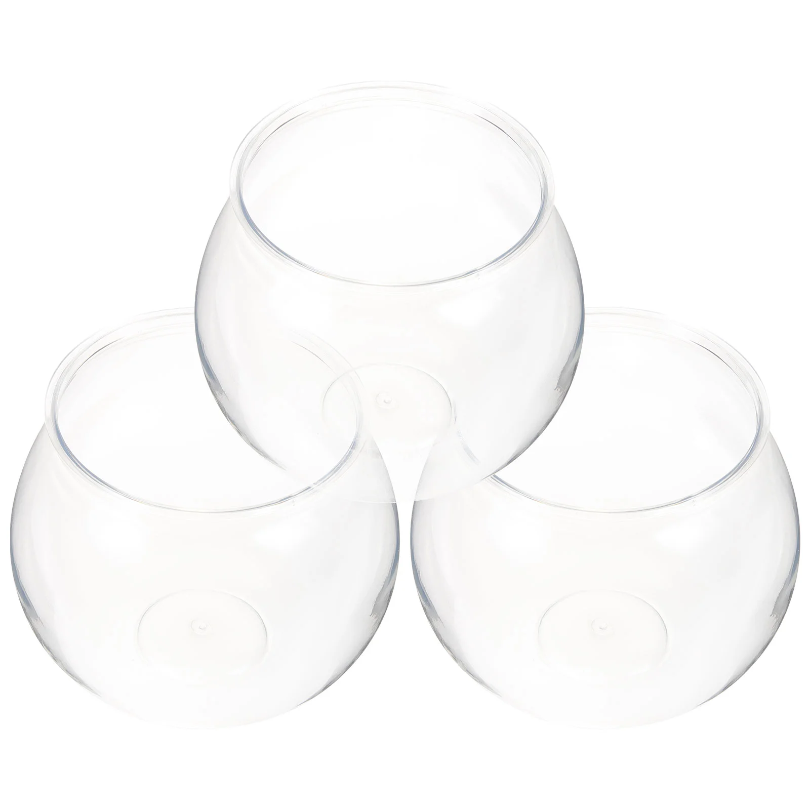 3Pcs Plastic Fish Bowl Clear Gold Fish Bowl Shatterproof Small Betta Fish Tank Desktop Round Aquarium Multi-Purpose Bowl
3Pcs Plastic Fish Bowl Clear Gold Fish Bowl Shatterproof Small Betta Fish Tank Desktop Round Aquarium Multi-Purpose Bowl