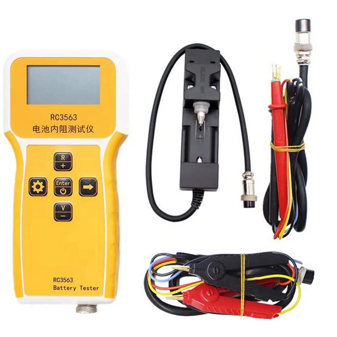 RC3563 Battery Internal Resistance Tester Internal Resistance Detector True Four-Wire AC Lithium Chrome Battery Tester
RC3563 Battery Internal Resistance Tester Internal Resistance Detector True Four-Wire AC Lithium Chrome Battery Tester