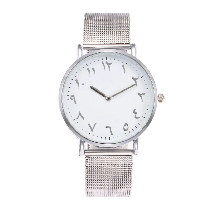 Women Watch Silver & Rose Gold Mesh Arabic Numbers Watch Fashion Casual Women Quartz Wristwatches
Women Watch Silver & Rose Gold Mesh Arabic Numbers Watch Fashion Casual Women Quartz Wristwatches