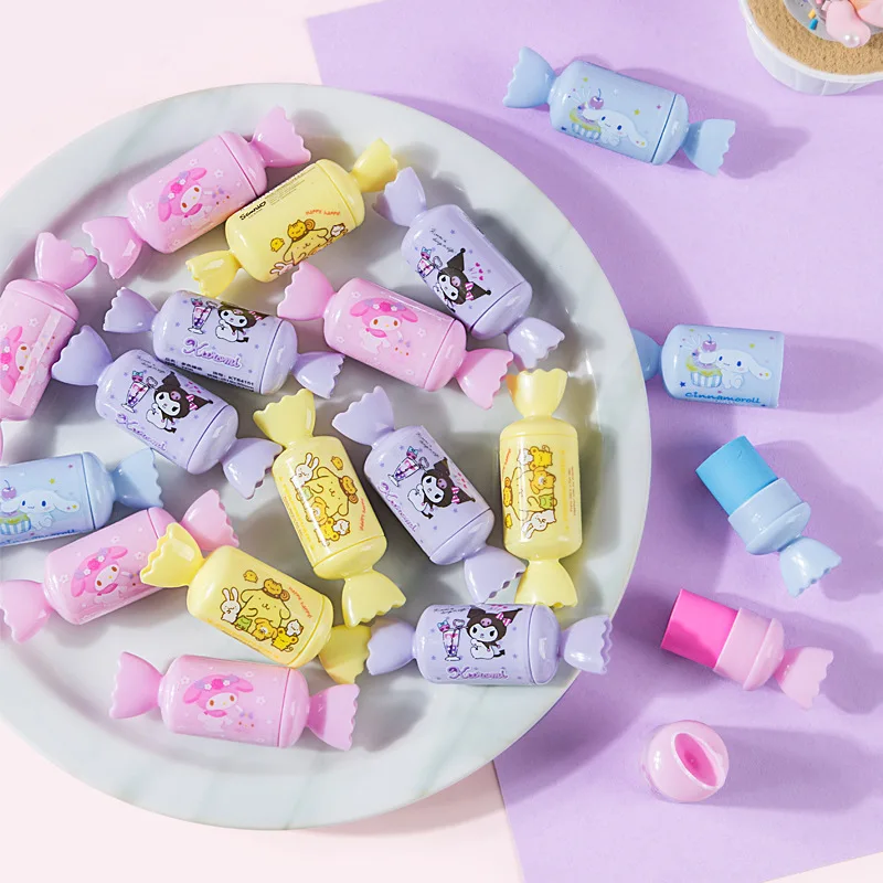 Kawaii Sanrio Anime Eraser New Kuromi My Melody Cinnamoroll Pom Pom Purin Candy Shape Cartoon Art Correction Eraser Student Goft
Kawaii Sanrio Anime Eraser New Kuromi My Melody Cinnamoroll Pom Pom Purin Candy Shape Cartoon Art Correction Eraser Student Goft