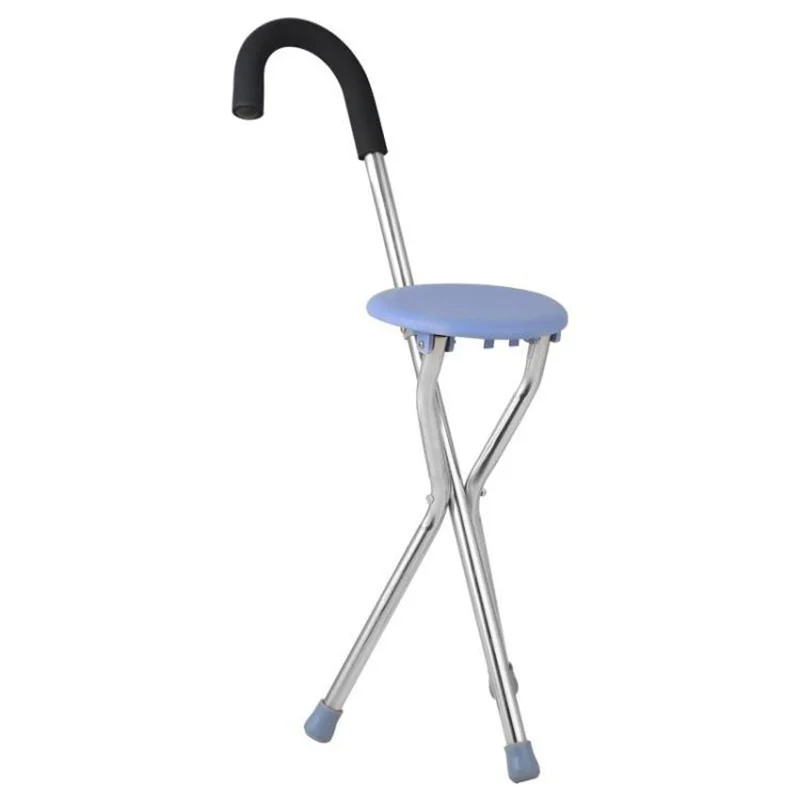 Factory Direct Folding Stainless Steel adjustable elderly cane chair with stool cane
Factory Direct Folding Stainless Steel adjustable elderly cane chair with stool cane