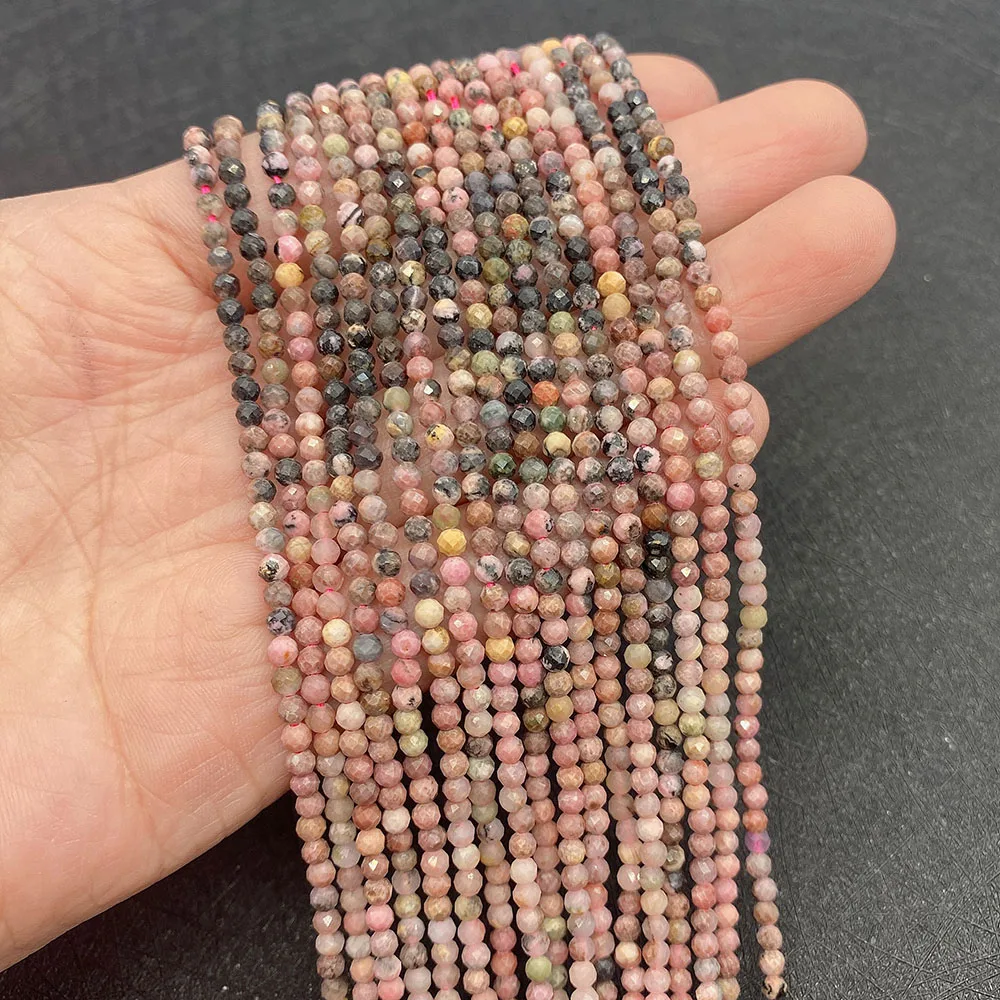 Natural Stone Tourmaline Stone Gradient Color Necklace Bead 2mm3mm4mm Faceted Charm Jewelry DIY Bracelet Necklace Accessories
Natural Stone Tourmaline Stone Gradient Color Necklace Bead 2mm3mm4mm Faceted Charm Jewelry DIY Bracelet Necklace Accessories