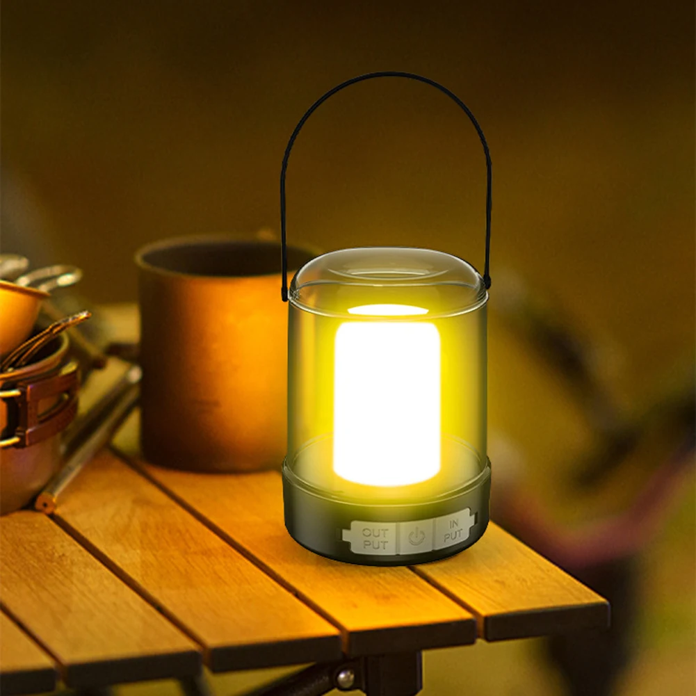 20-200lm Retro Atmosphere Lamp Portable Camping Light Rechargeable Waterproof Tent Lights Three Light Modes Outdoor Tools
20-200lm Retro Atmosphere Lamp Portable Camping Light Rechargeable Waterproof Tent Lights Three Light Modes Outdoor Tools