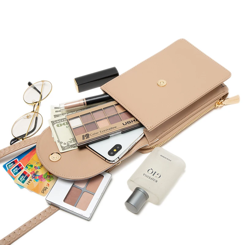 New Touch Screen Mobile Phone Female Bag Fashion Printing Soft Leather Women Messenger Purse Casual Ladies Single Shoulder Bag
New Touch Screen Mobile Phone Female Bag Fashion Printing Soft Leather Women Messenger Purse Casual Ladies Single Shoulder Bag
