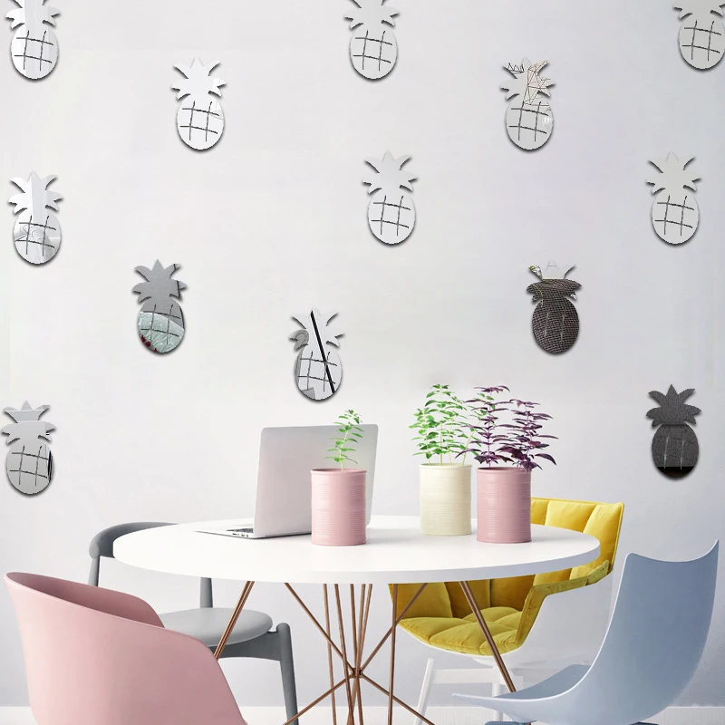 Pipeapple Mirror Wall Stickers Decorations for the Apartment Acrylic Mirror Stickers New Year Decor House Home Bedroom Poster
Pipeapple Mirror Wall Stickers Decorations for the Apartment Acrylic Mirror Stickers New Year Decor House Home Bedroom Poster