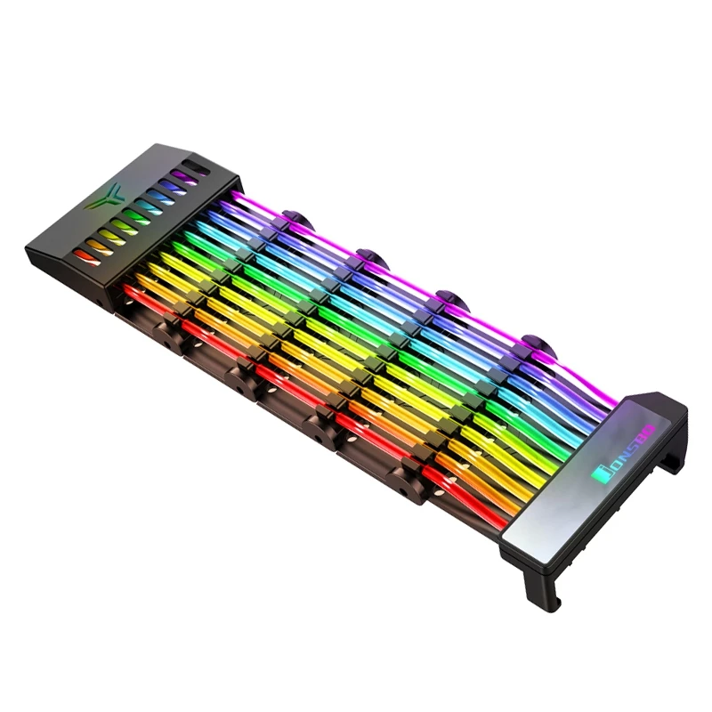 JONSBO PSU Удлинительный кабель RGB Trunking Cover Rainbow Bridge для 24-контактного кабеля ATX MOD с симфонической линией, 5 в Rainbow RGB M/B SYNC
JONSBO PSU Удлинительный кабель RGB Trunking Cover Rainbow Bridge для 24-контактного кабеля ATX MOD с симфонической линией, 5 в Rainbow RGB M/B SYNC