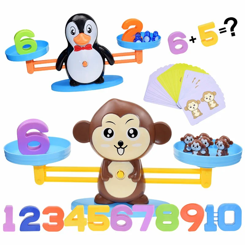 2022 New Montessori Digital Math Toy For Children Monkey Balance Math Educational Toy Number Board Learning Mathematical Toys
2022 New Montessori Digital Math Toy For Children Monkey Balance Math Educational Toy Number Board Learning Mathematical Toys