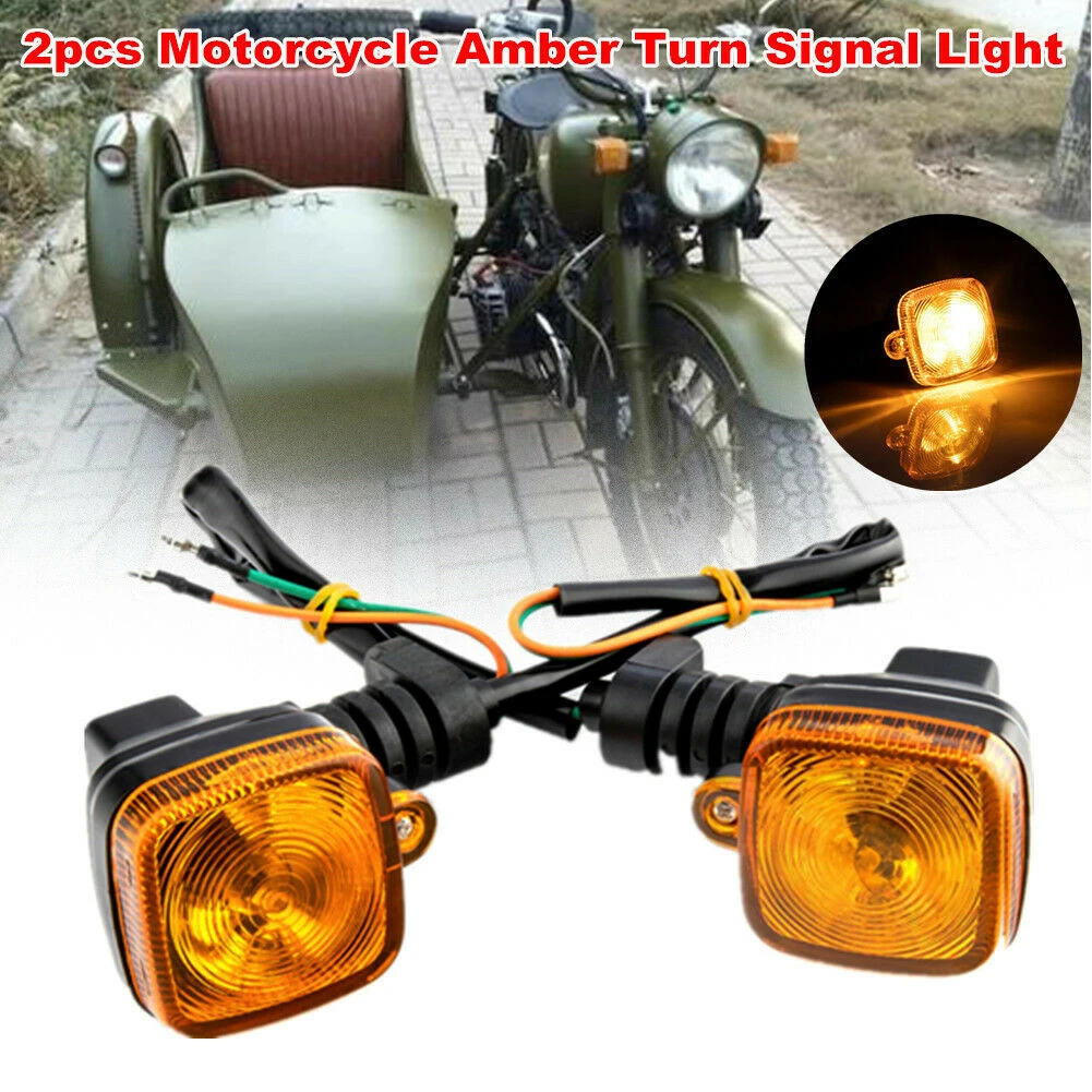 2pcs Motorcycle Turn Signals Flasher Indicators Lights Blinker Universal Cafe Racers Halogen Bulbs Directional Accessories Amber
2pcs Motorcycle Turn Signals Flasher Indicators Lights Blinker Universal Cafe Racers Halogen Bulbs Directional Accessories Amber