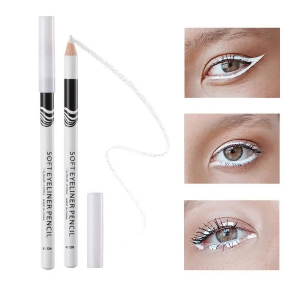 2Pcs Professional White Eyeliner Liner Pen Fashion Brighten Long-Lasting Waterproof Lying Silkworm Vintage Eyes Makeup Tools
2Pcs Professional White Eyeliner Liner Pen Fashion Brighten Long-Lasting Waterproof Lying Silkworm Vintage Eyes Makeup Tools