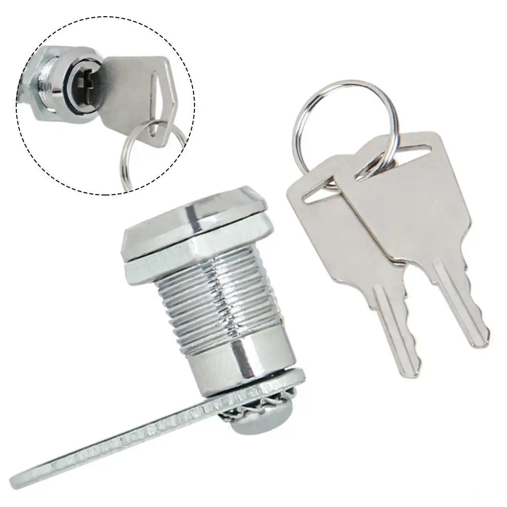 1PC Aluminium Alloy 12mm Cam Lock With Keys For Filing Cabinet Mailbox Drawer Cupboard Locker Camlock Drawer Pack Of 2
1PC Aluminium Alloy 12mm Cam Lock With Keys For Filing Cabinet Mailbox Drawer Cupboard Locker Camlock Drawer Pack Of 2