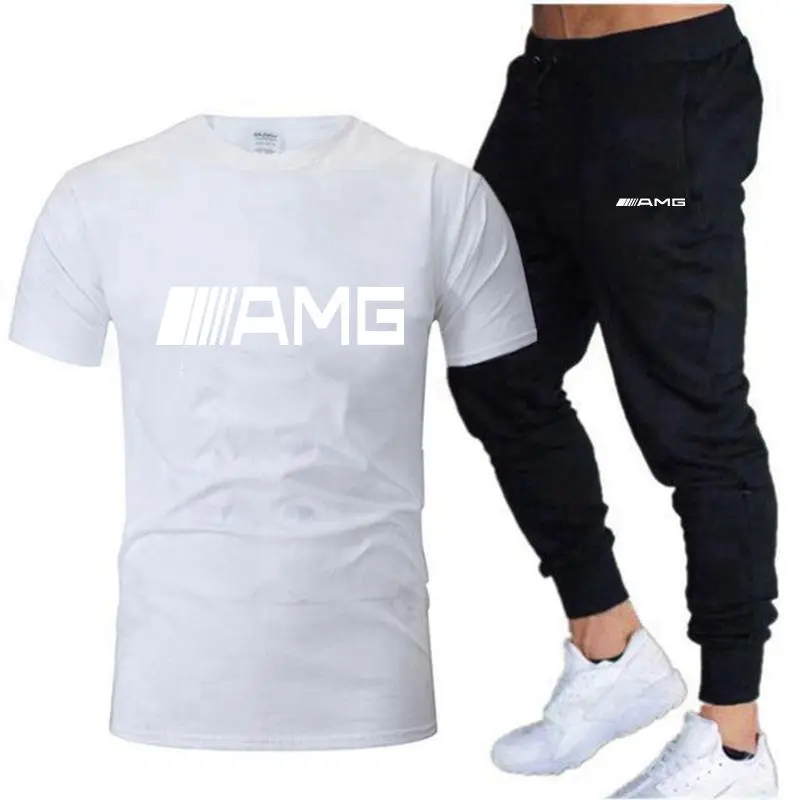 2022 Men's T-shirt Suit Latest summer sports suit Cotton Mizunon Printed T-shirt + trousers quick drying men's suit 2 sets of mu
2022 Men's T-shirt Suit Latest summer sports suit Cotton Mizunon Printed T-shirt + trousers quick drying men's suit 2 sets of mu