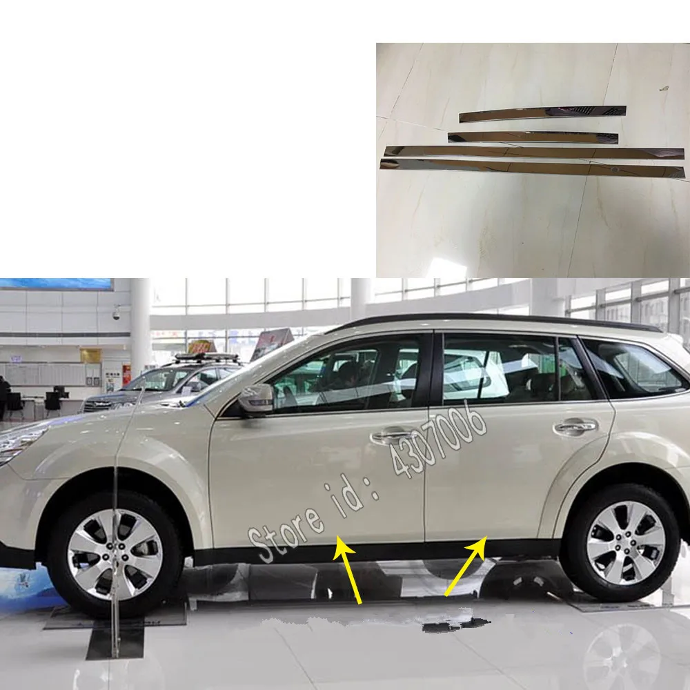 4 шт., декоративные полосы для боковых дверей автомобиля, для Subaru Outback 2010 2011 2012 2013 2014
4 шт., декоративные полосы для боковых дверей автомобиля, для Subaru Outback 2010 2011 2012 2013 2014