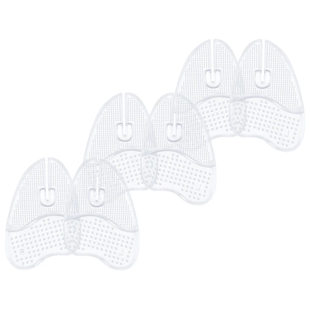 3 Pairs of Metatarsal Toe Cushions Adhesive Forefoot Pads Thong Sandals Cushions Sandals Half Insoles
3 Pairs of Metatarsal Toe Cushions Adhesive Forefoot Pads Thong Sandals Cushions Sandals Half Insoles