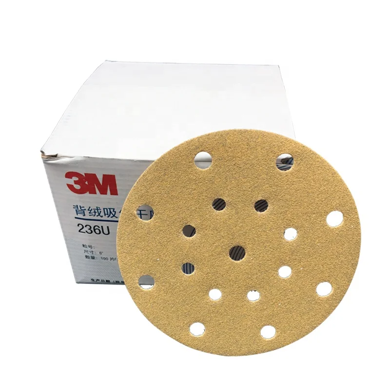 3m 6 Inch 17-hole Circular Self-adhesive Sandpaper For Grinder Sand Paper For Wood Car Putty 150mm Sanding Discs Polishing Tools
3m 6 Inch 17-hole Circular Self-adhesive Sandpaper For Grinder Sand Paper For Wood Car Putty 150mm Sanding Discs Polishing Tools