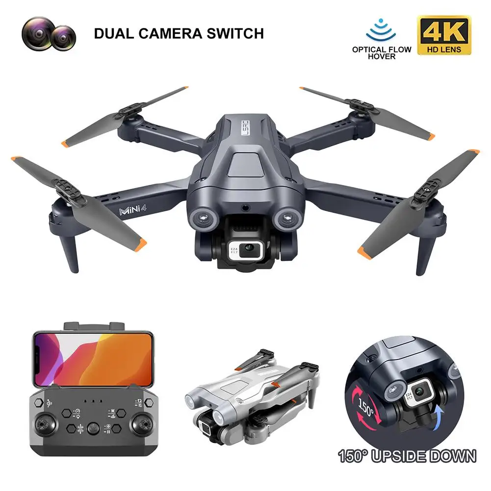 MINI 4 Rc Drone With Camera 4K HD Foldable Mini Drone WiFi Optical Flow Positioning Obstacles Advoidance RC Quadcopter Toys Gift
MINI 4 Rc Drone With Camera 4K HD Foldable Mini Drone WiFi Optical Flow Positioning Obstacles Advoidance RC Quadcopter Toys Gift