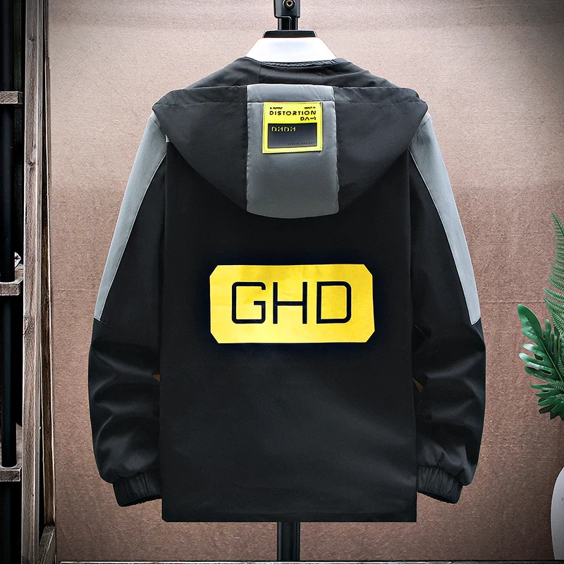 Fashion Hooded Cargo Jackets Casual Men's Spring Autumn Korea Youth Patchwork Coats Streetwear Tops Clothing Outdoor Windbreaker
Fashion Hooded Cargo Jackets Casual Men's Spring Autumn Korea Youth Patchwork Coats Streetwear Tops Clothing Outdoor Windbreaker