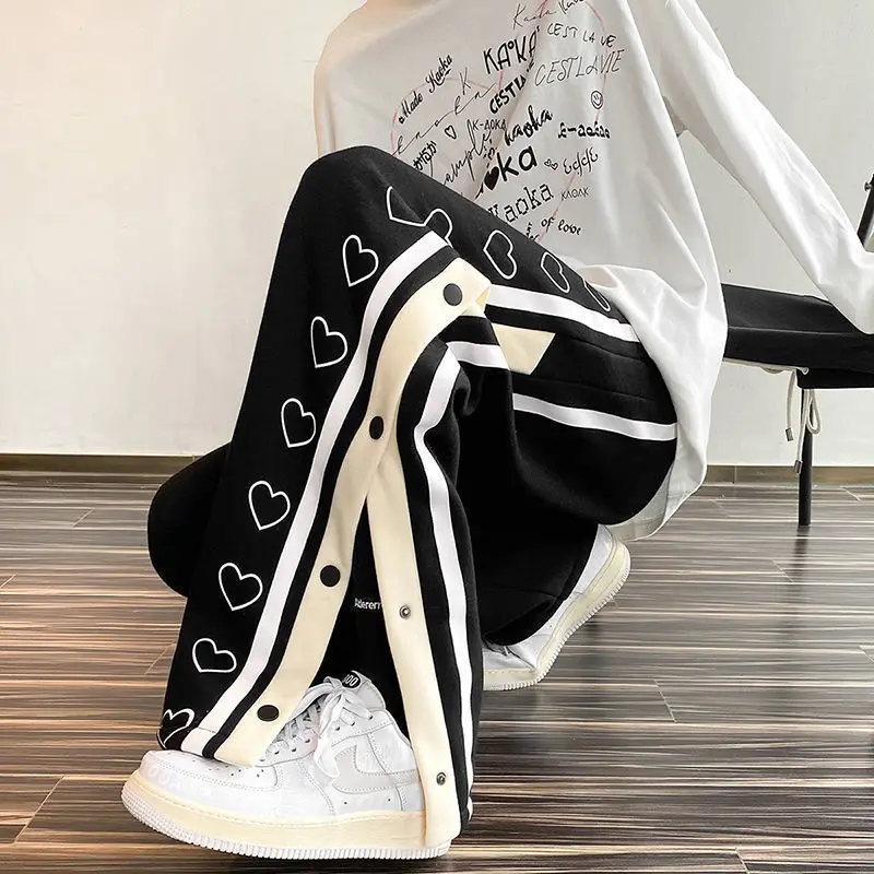 Harajuku Wide Leg Oversize Pants Men Streetwear Clothes Side Split Skateboard Pants Loose Casual Trousers
Harajuku Wide Leg Oversize Pants Men Streetwear Clothes Side Split Skateboard Pants Loose Casual Trousers