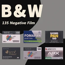 3 Rolls VIBE/ILFORD/AGFA/FOMAPAN Black & White 135 35mm W Negative film 36 Exposure Per Roll For Kodak M35 Film Camera