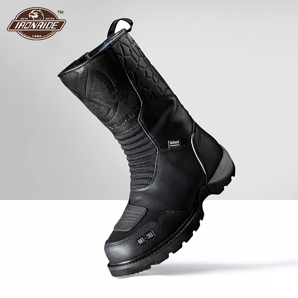 Professional Rally Motorcycle Riding Boots Water-repellent Anti-drop Racing Boots Rubber Outsole Non-slip Protective Boots
Professional Rally Motorcycle Riding Boots Water-repellent Anti-drop Racing Boots Rubber Outsole Non-slip Protective Boots