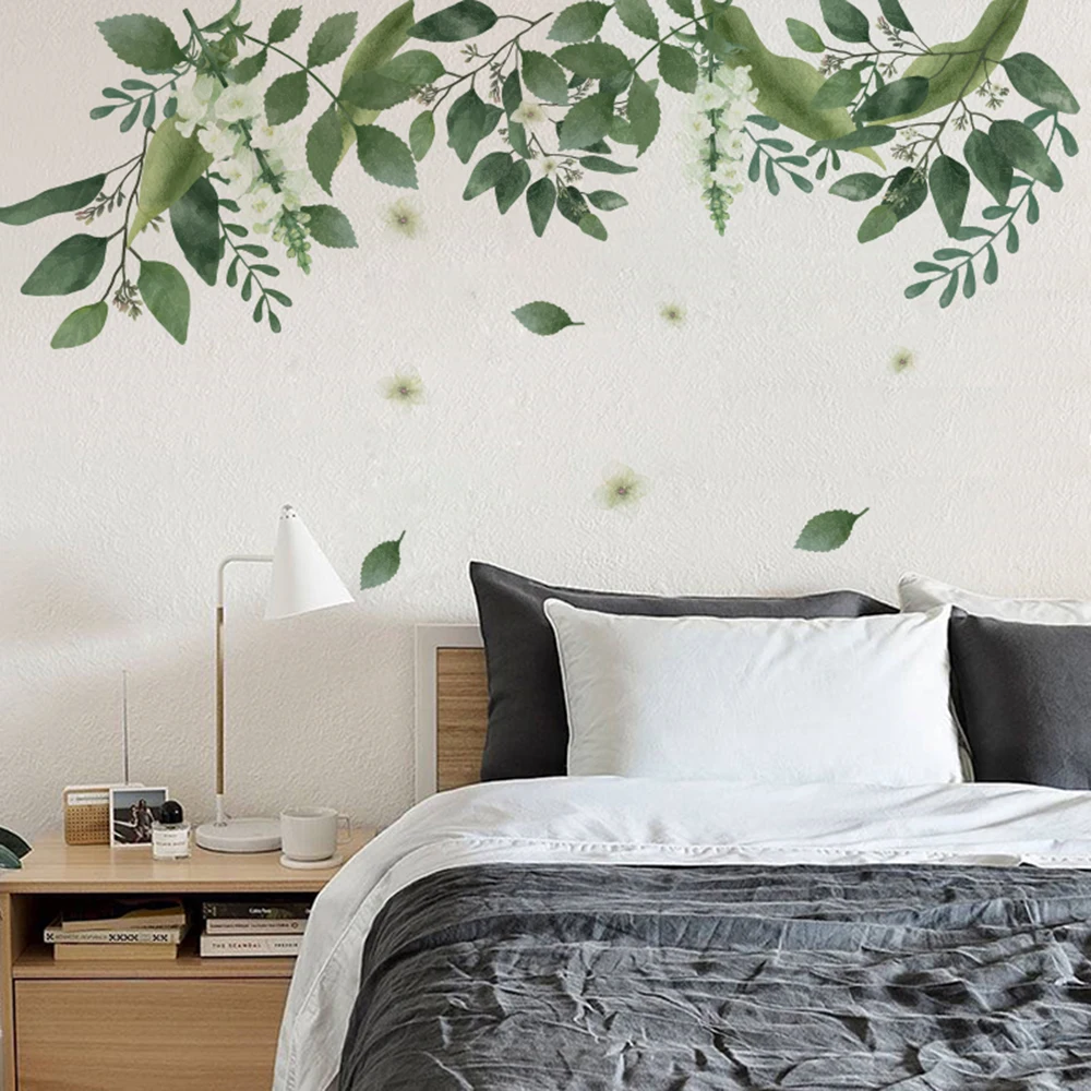 Leaves Plant Wall Sticker Watercolor Green Leaves Tropical Vinyl Decal Home Art Mural Background Wall PVC Stickers
Leaves Plant Wall Sticker Watercolor Green Leaves Tropical Vinyl Decal Home Art Mural Background Wall PVC Stickers