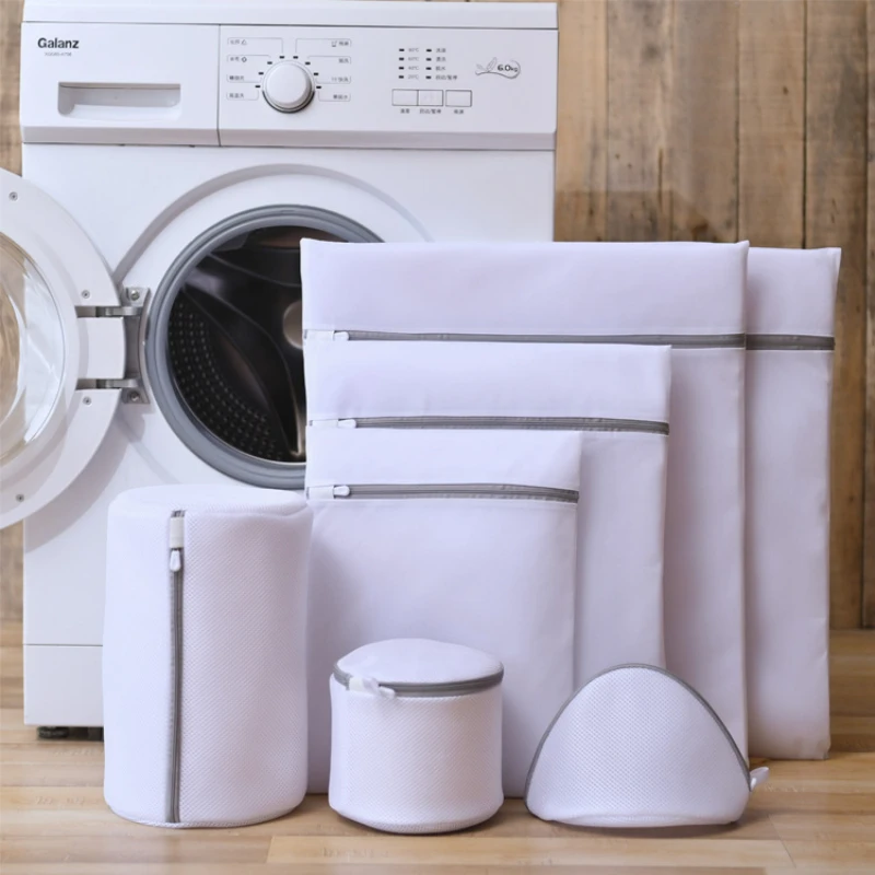 Polyester Mesh Laundry Bag Laundry Basket for Cleaning Bed Sheets Lingerie Bra To Protect Your Clothes From The Washing Machine
Polyester Mesh Laundry Bag Laundry Basket for Cleaning Bed Sheets Lingerie Bra To Protect Your Clothes From The Washing Machine