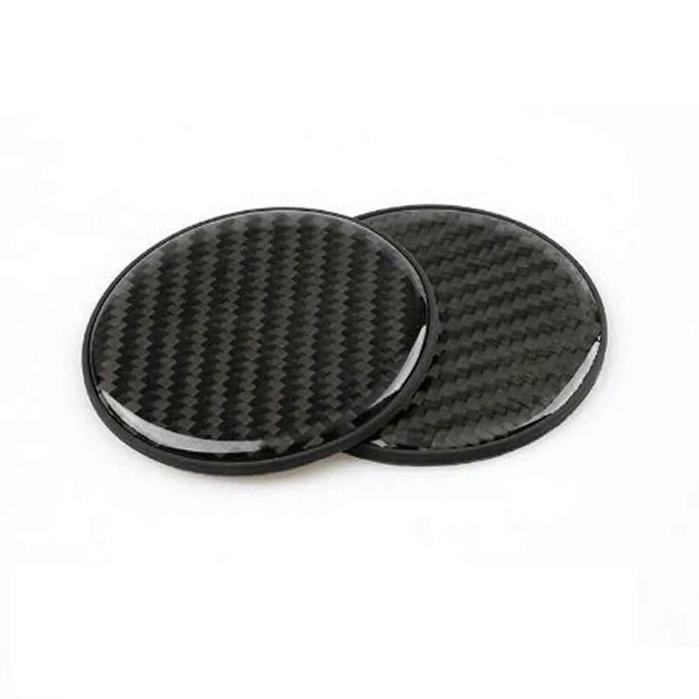1 Pair 70mm Carbon Fiber Car Cup Holder Pad Interior Parts For Water Cup Slot Non-Slip Mat Universal Mat Accessories Tools
1 Pair 70mm Carbon Fiber Car Cup Holder Pad Interior Parts For Water Cup Slot Non-Slip Mat Universal Mat Accessories Tools