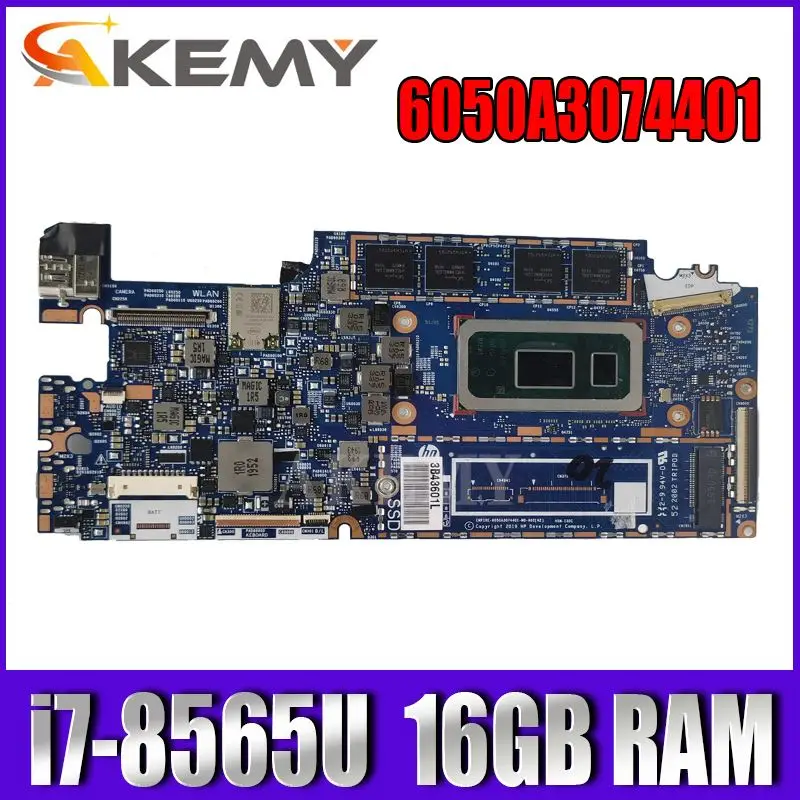 Ak L74111-001 для HP Elite Dragonfly HSN-I32C материнская плата для ноутбука 6050A3074401 L74111-601 с процессором i7-8565U 16 Гб ОЗУ 100% протестирован
Ak L74111-001 для HP Elite Dragonfly HSN-I32C материнская плата для ноутбука 6050A3074401 L74111-601 с процессором i7-8565U 16 Гб ОЗУ 100% протестирован