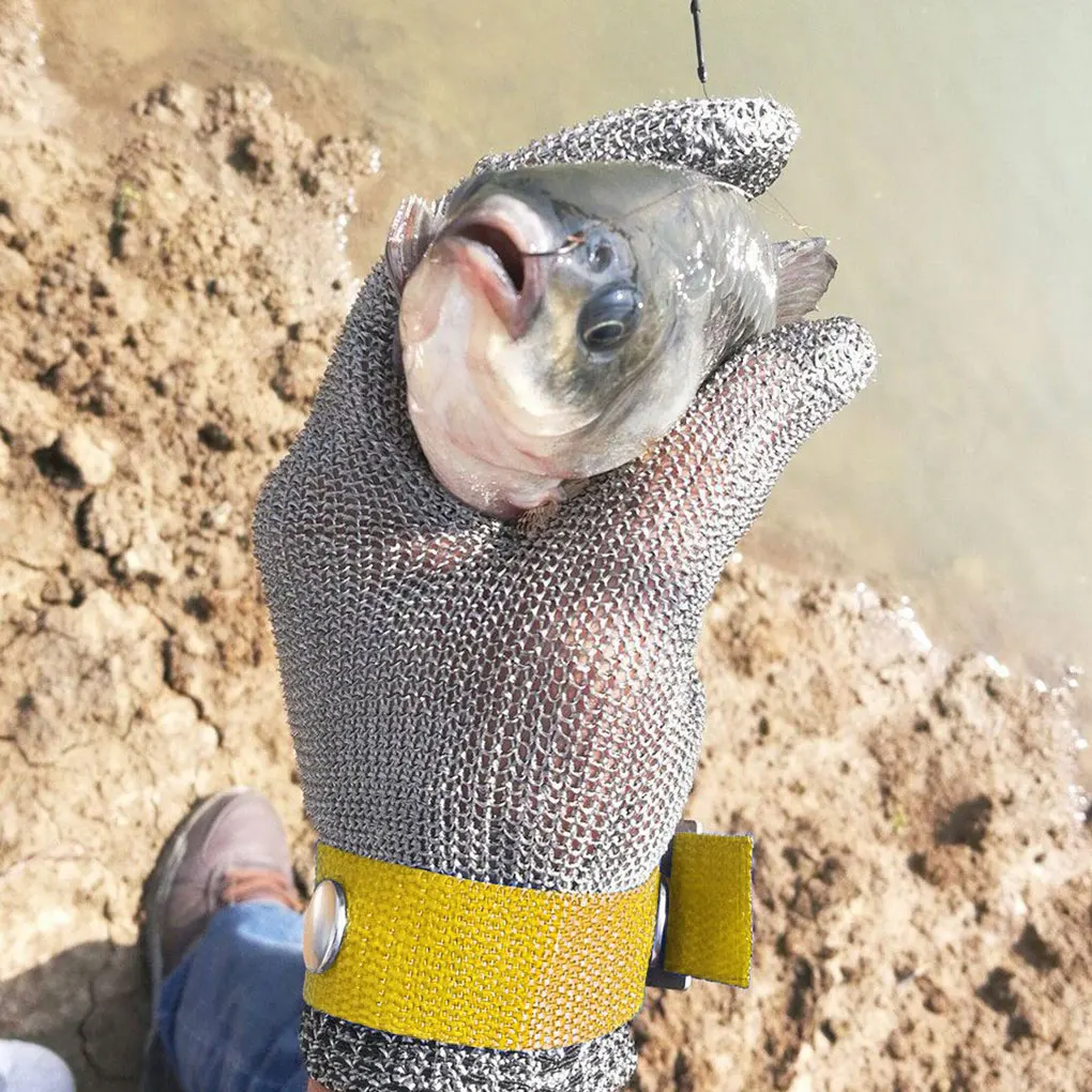 5 Level Anti-cutting Work Gloves Stainless Steel Wire Gloves Safety Stab Resistant Work Gloves Metal Mesh Anti Cutting 
5 Level Anti-cutting Work Gloves Stainless Steel Wire Gloves Safety Stab Resistant Work Gloves Metal Mesh Anti Cutting