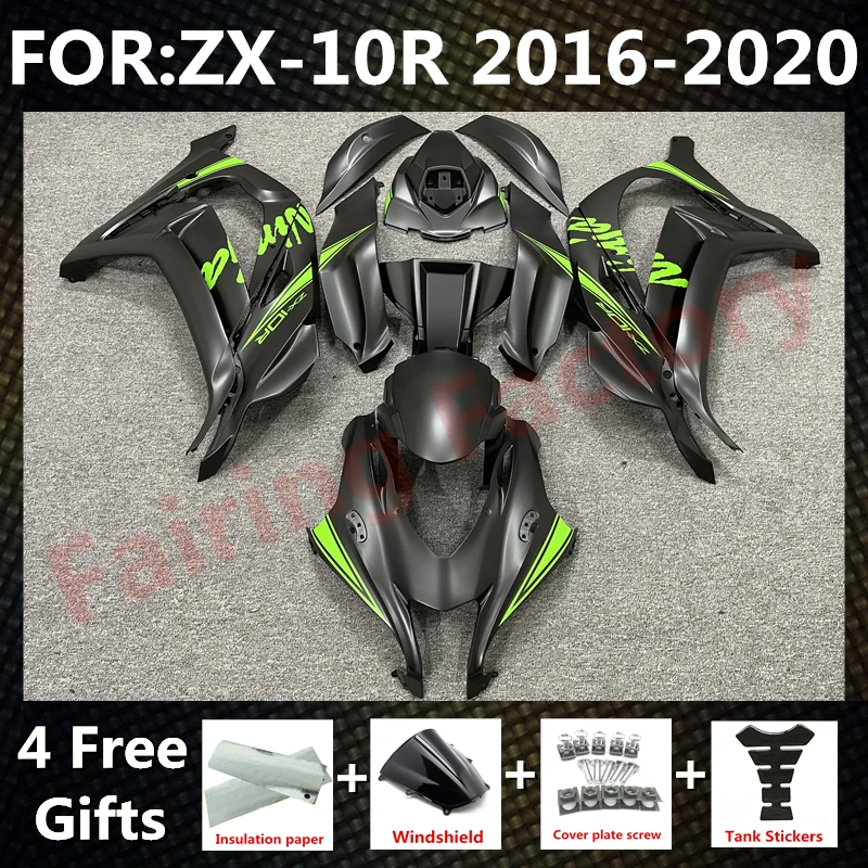 Motorcycle Fairings Kit for Ninja ZX-10R 2016 2017 2018 2019 2020 ZX10R zx 10r 16 17 18 19 20 fairing tank cover set matte black
Motorcycle Fairings Kit for Ninja ZX-10R 2016 2017 2018 2019 2020 ZX10R zx 10r 16 17 18 19 20 fairing tank cover set matte black