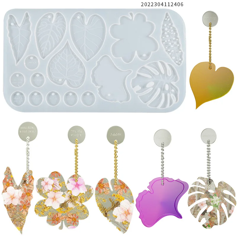 Irregular Leaf Clover Pendant Silicone Mold Keychain Necklace Listing Tag DIY Crystal Epoxy Resin Mold Jewelry Making Tool Mould
Irregular Leaf Clover Pendant Silicone Mold Keychain Necklace Listing Tag DIY Crystal Epoxy Resin Mold Jewelry Making Tool Mould