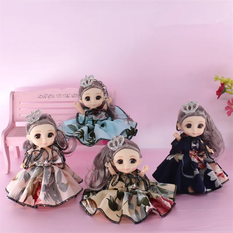 Mini 12cm Dolls Ob11 Doll Keychain Beautiful Girl Children's Bag Pendant Realistic Eye BJD Dress Up Girls DIY Toys Birthday Gift
Mini 12cm Dolls Ob11 Doll Keychain Beautiful Girl Children's Bag Pendant Realistic Eye BJD Dress Up Girls DIY Toys Birthday Gift