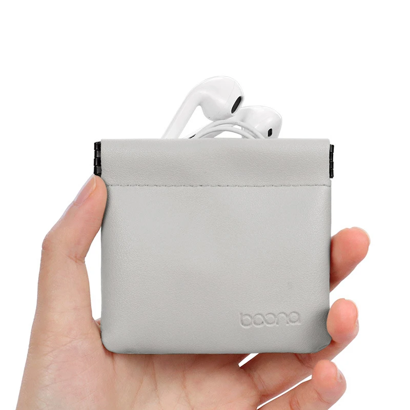 Portable Earphone Storage Bag PU Leather Soft Headphone Case Hard Disk Cable Card Locking String Protection Pouch Accessories
Portable Earphone Storage Bag PU Leather Soft Headphone Case Hard Disk Cable Card Locking String Protection Pouch Accessories
