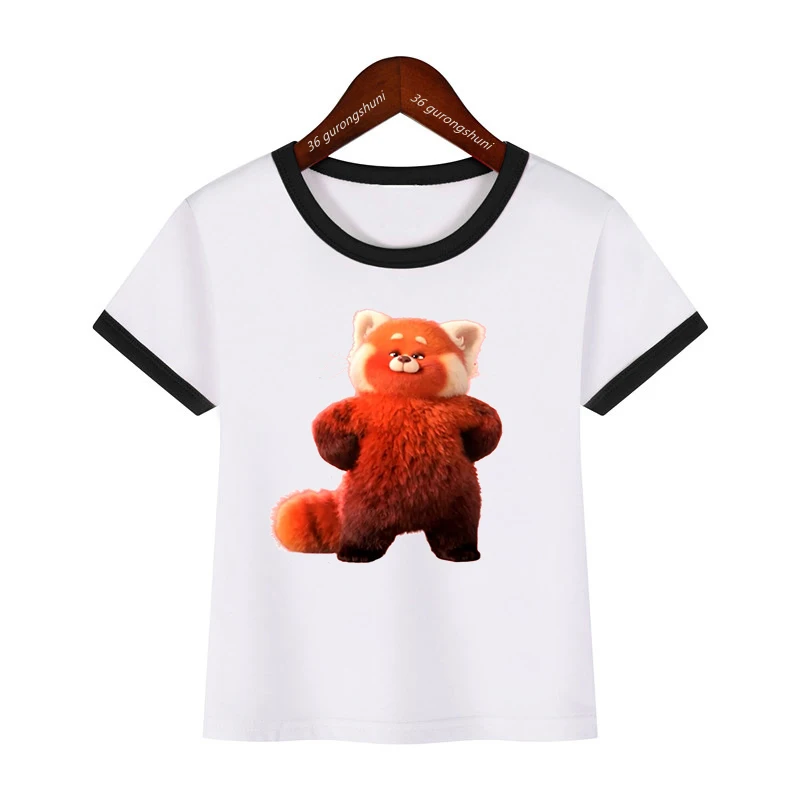 Kawaii Panda Cat Mei Turning Red T Shirt Cartoon Printed Children's Clothing Tshirt Summer Boys Clothes Girls T Shirt Tops
Kawaii Panda Cat Mei Turning Red T Shirt Cartoon Printed Children's Clothing Tshirt Summer Boys Clothes Girls T Shirt Tops