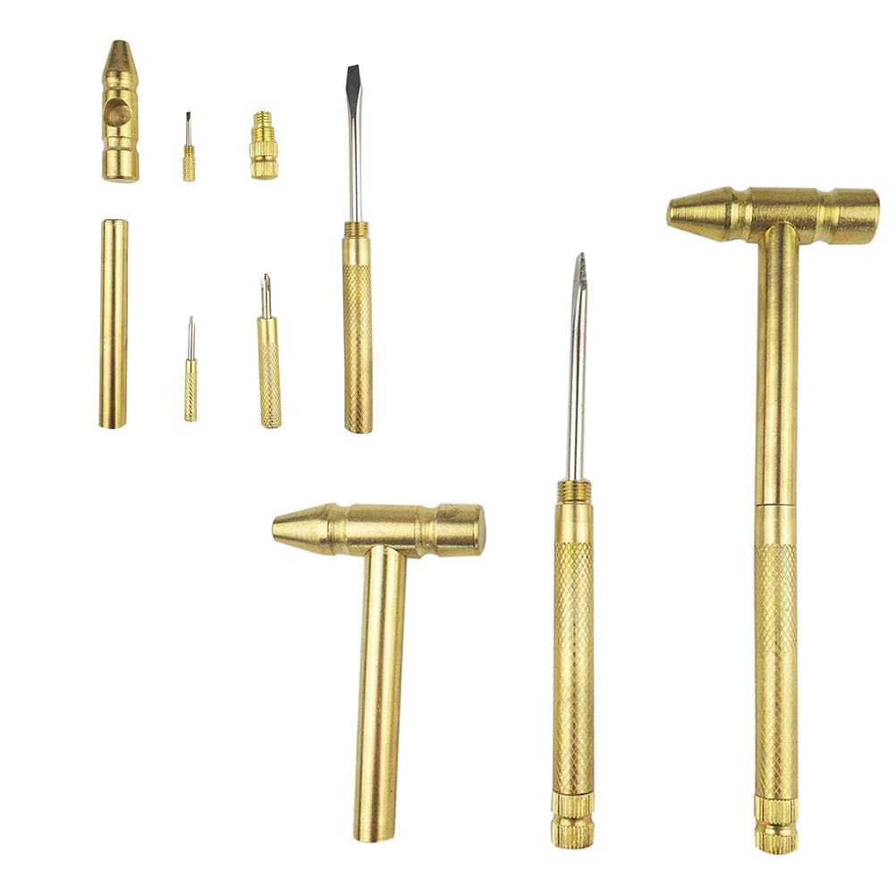 1 Set Screwdriver Kit Portable Metal 6 in 1 Strong Strength Mini Repairing Tool Repairing Screwdriver for Repairing Household
1 Set Screwdriver Kit Portable Metal 6 in 1 Strong Strength Mini Repairing Tool Repairing Screwdriver for Repairing Household