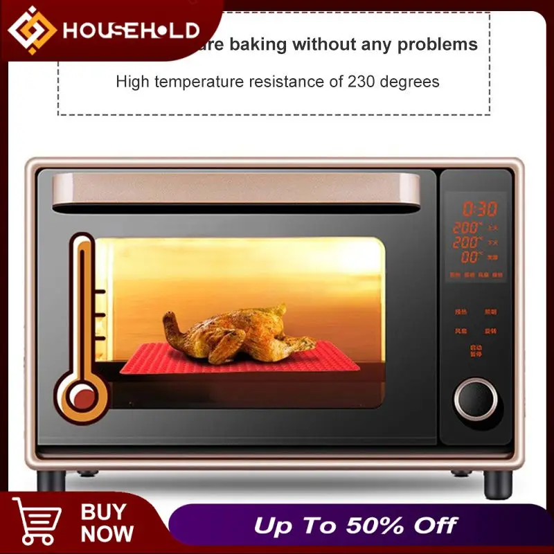 Kitchen Silicone Baking Mat Non-Stick Baking Oven Sheet Liner For Grilled Chicken Mat Chicken Wing Sausage Kitchen Gadget Sets
Kitchen Silicone Baking Mat Non-Stick Baking Oven Sheet Liner For Grilled Chicken Mat Chicken Wing Sausage Kitchen Gadget Sets