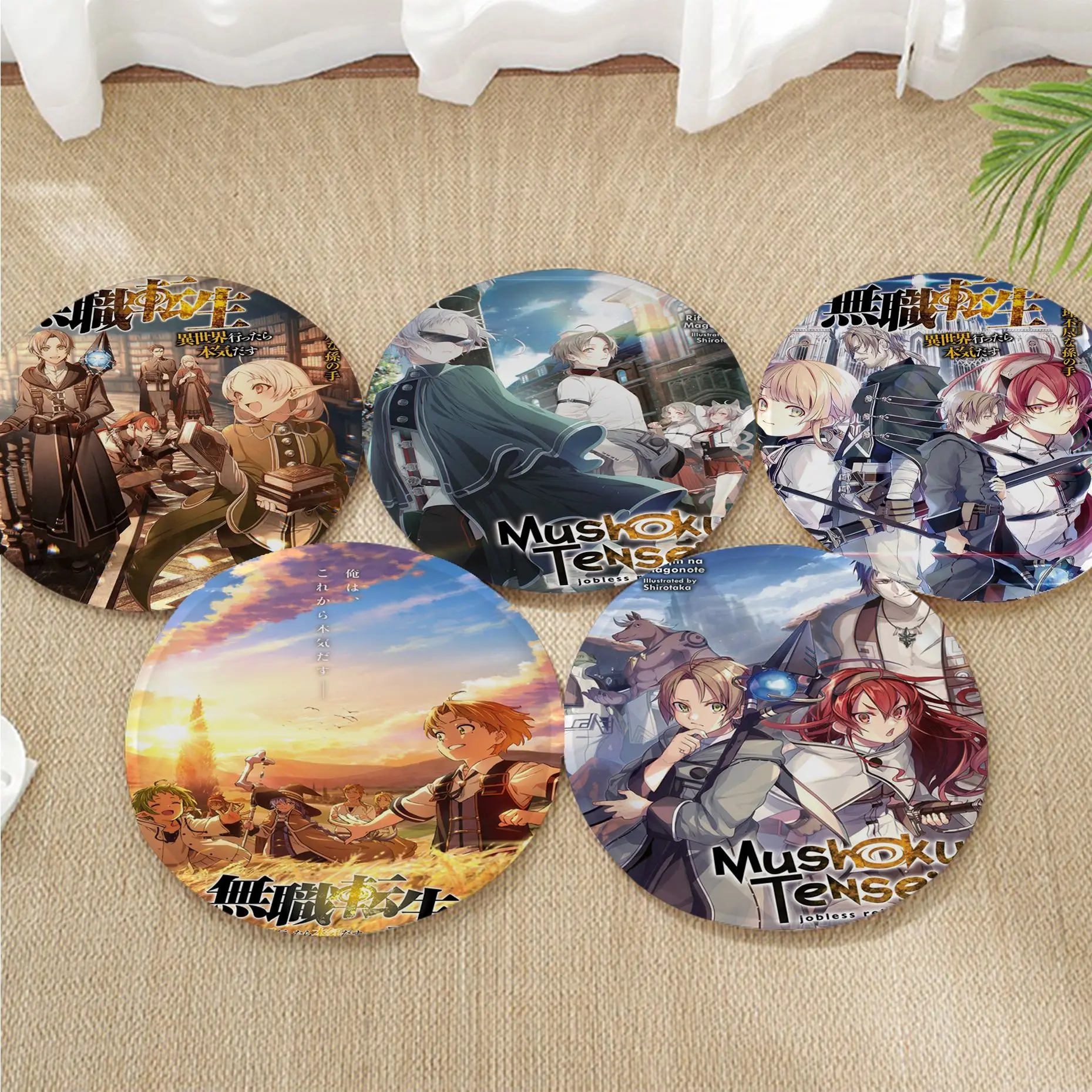 Mushoku Tensei Tie Rope Meditation Cushion Stool Pad Dining Chair Tatami Seat Cushion Anti-Slip Seat Mat
Mushoku Tensei Tie Rope Meditation Cushion Stool Pad Dining Chair Tatami Seat Cushion Anti-Slip Seat Mat