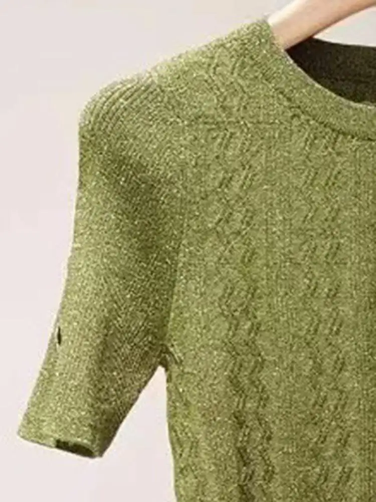 2023 Spring and Summer New Women Round Neck Color Contrast Knitted Pullover / Trousers
2023 Spring and Summer New Women Round Neck Color Contrast Knitted Pullover / Trousers