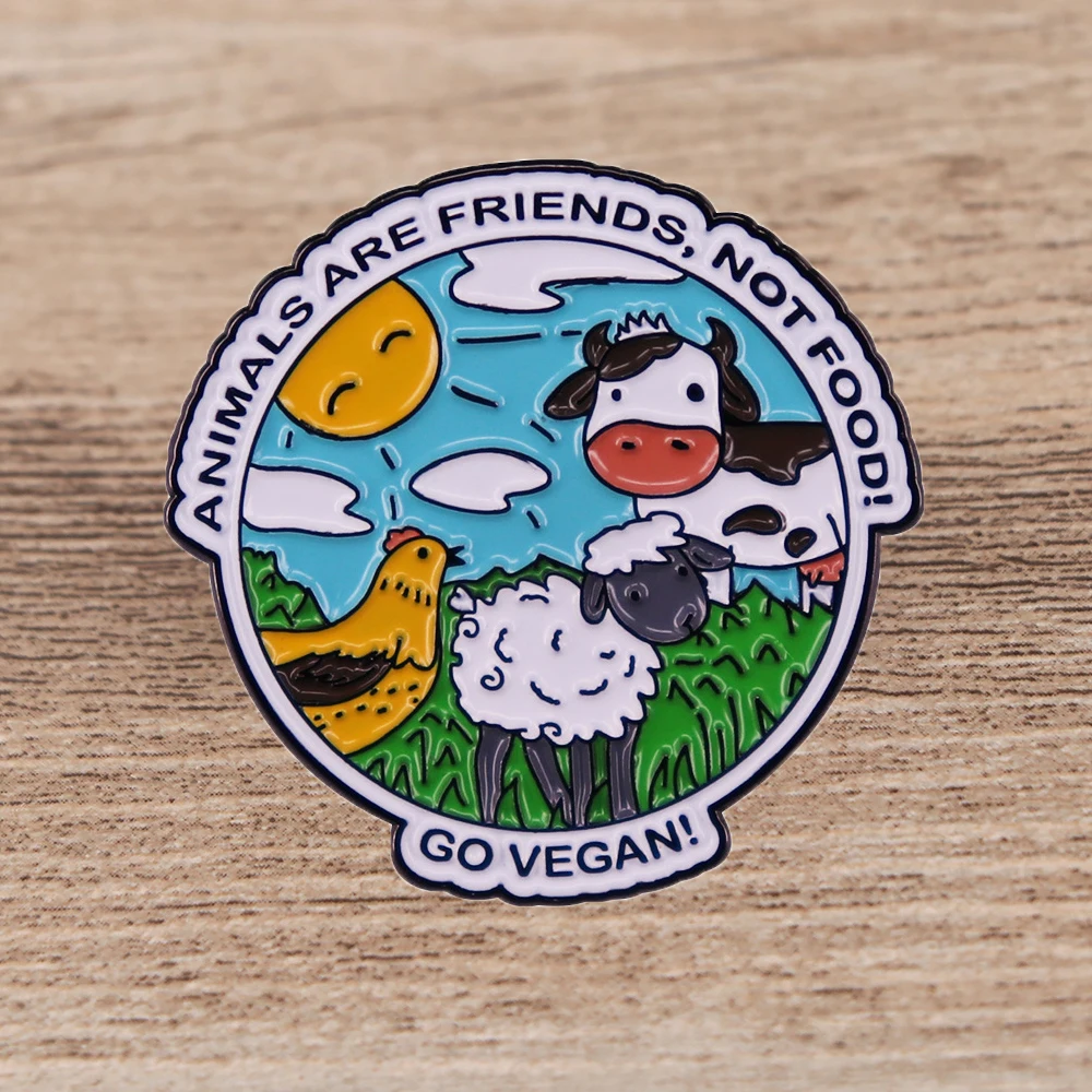 Vegan Enamel Pin Cute Cow Enamel Pins Brooch Collectible Lapel Badge Men Women Fashion Jewelry Gifts Decorate Backpack Hat
Vegan Enamel Pin Cute Cow Enamel Pins Brooch Collectible Lapel Badge Men Women Fashion Jewelry Gifts Decorate Backpack Hat