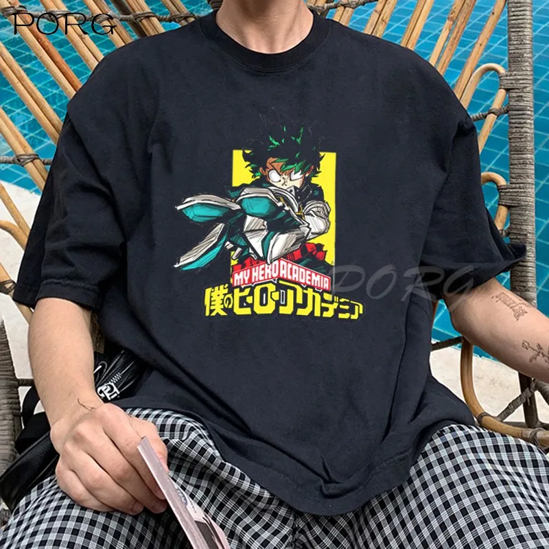 My Hero Academia Men's T-shirt Anime Clothes Cotton 100% Tee Shirt Men Aesthetic Clothing Dropshipping Tshirts for Men O-neck
My Hero Academia Men's T-shirt Anime Clothes Cotton 100% Tee Shirt Men Aesthetic Clothing Dropshipping Tshirts for Men O-neck
