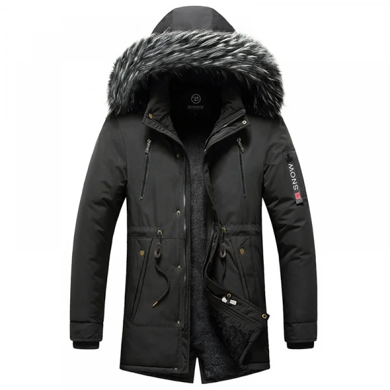 Cotton-Padded Coat for Middle-Aged Men Winter Fleece-lined Thick Mid-Length Coat Casual Korean Style Cotton-Padded Coat for Men
Cotton-Padded Coat for Middle-Aged Men Winter Fleece-lined Thick Mid-Length Coat Casual Korean Style Cotton-Padded Coat for Men