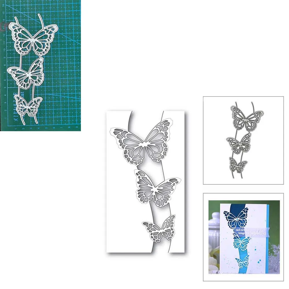 New Elegant Butterfly Border 2020 Metal Cutting Dies DIY Scrapbooking Decorative Card Making Blade Punch Embossing Stencils
New Elegant Butterfly Border 2020 Metal Cutting Dies DIY Scrapbooking Decorative Card Making Blade Punch Embossing Stencils