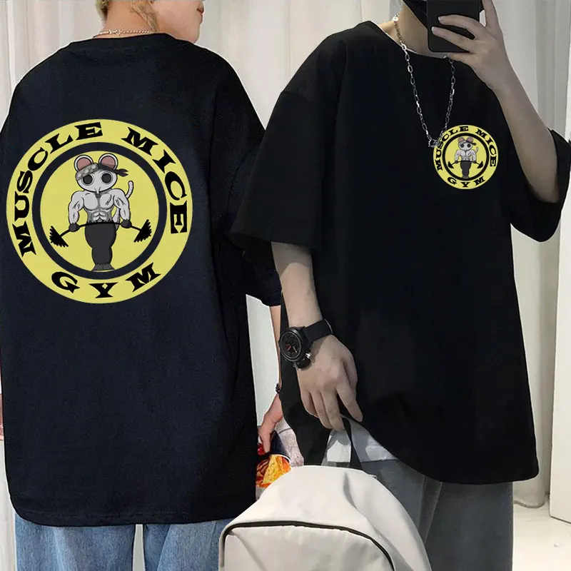 Japanese Anime Demon Slayer Uzui Tengen T Shirts Funny Muscle Mice Gym Print T-shirt Men Women Manga Casual Loose Tshirt Tops
Japanese Anime Demon Slayer Uzui Tengen T Shirts Funny Muscle Mice Gym Print T-shirt Men Women Manga Casual Loose Tshirt Tops