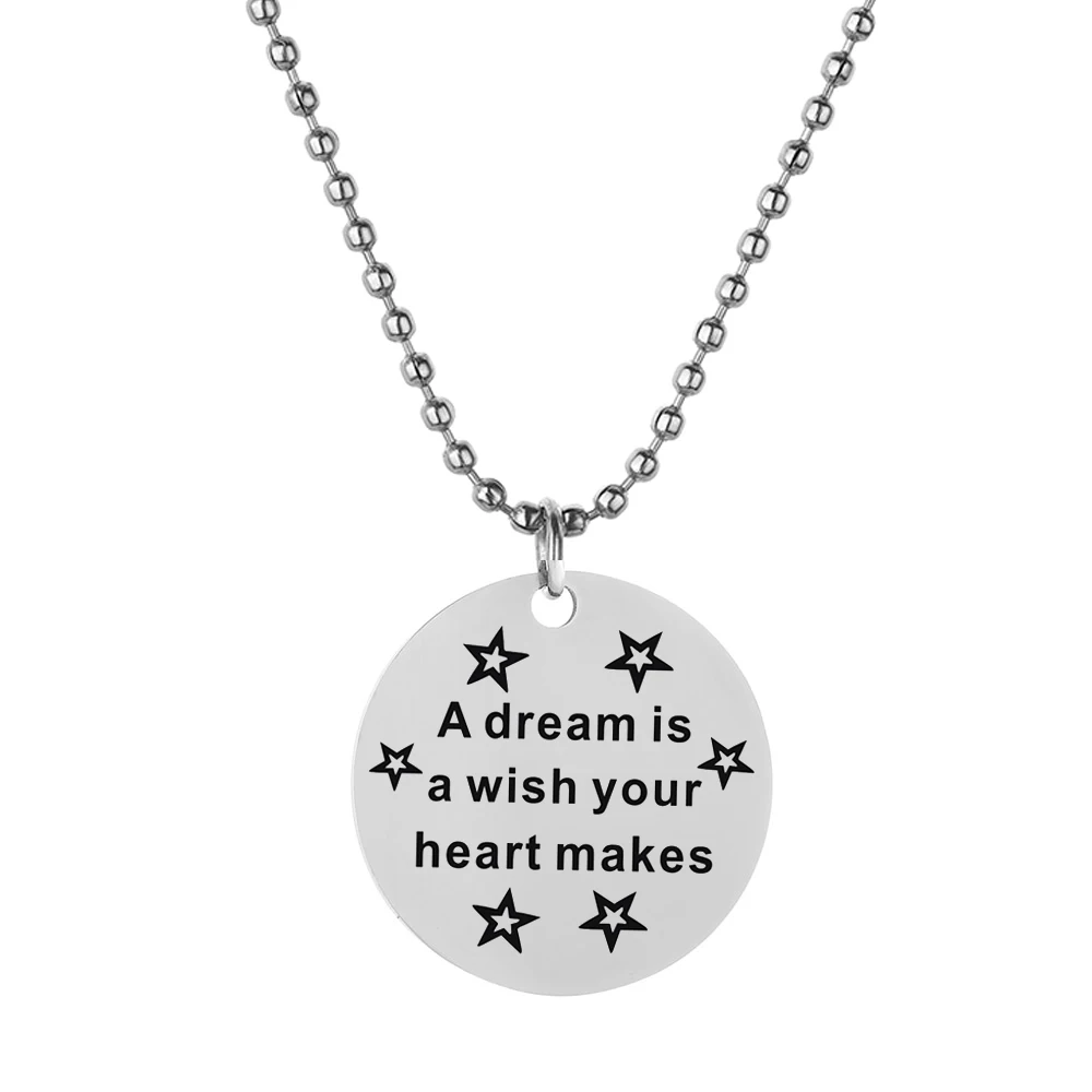 2023 Fashion Follow Your Dreams Inspirational Gift Engraved Star Keychain Necklace Christmas Best Gift Diy Custom Jewelry
2023 Fashion Follow Your Dreams Inspirational Gift Engraved Star Keychain Necklace Christmas Best Gift Diy Custom Jewelry