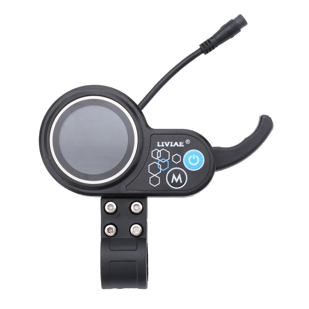 Electric Scooter Display 6 Pin Male Connector LCD Display Screen For LIVIAE Electric Scooter Controller 36v-72v Scooter Meter
Electric Scooter Display 6 Pin Male Connector LCD Display Screen For LIVIAE Electric Scooter Controller 36v-72v Scooter Meter