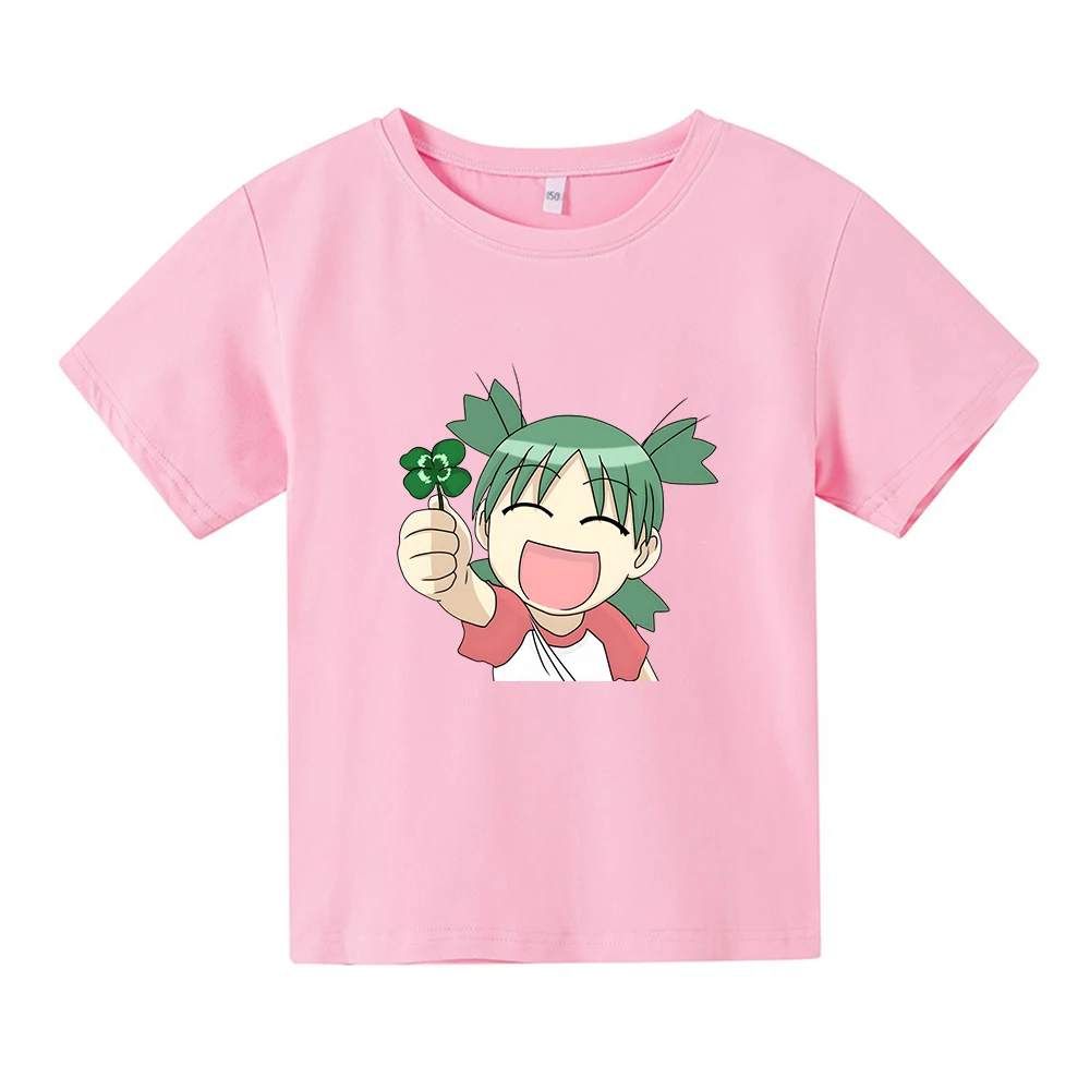 Футболка Azumanga Daioh Yotsuba, 100% хлопок, с коротким рукавом, мультяшная футболка для мальчиков и девочек, футболка с принтом манги, летняя Удобная
Футболка Azumanga Daioh Yotsuba, 100% хлопок, с коротким рукавом, мультяшная футболка для мальчиков и девочек, футболка с принтом манги, летняя Удобная